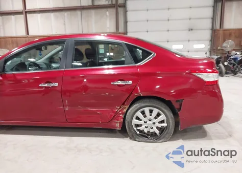 2013 Nissan Sentra Sv из США, поврежденный, VIN 3N1AB7APXDL732327